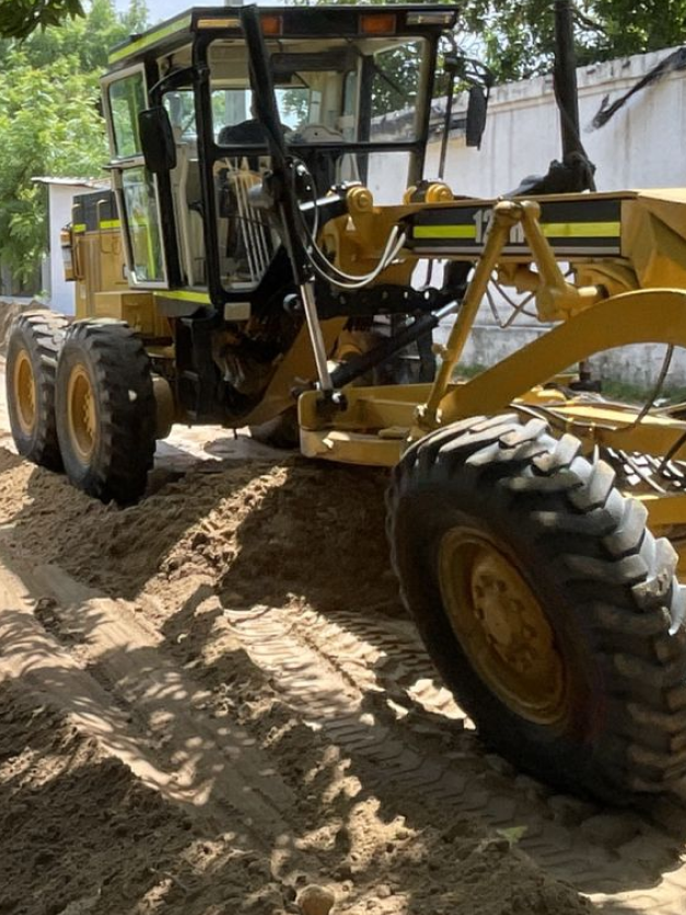 Mejoramiento de vías en Polonuevo