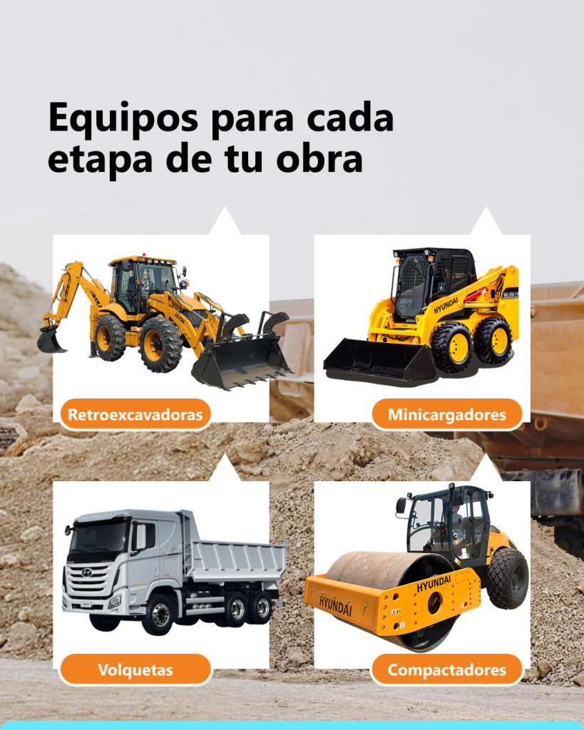 Alquiler de equipos para la construcción 
